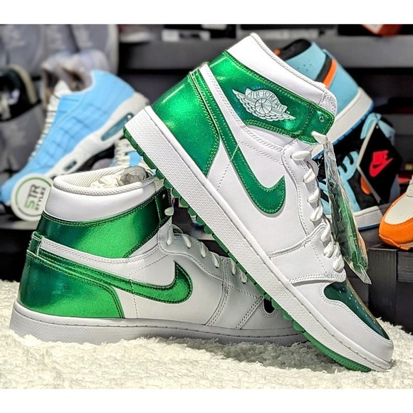 Nike Air Jordan 1 High Golf Metallic Green DQ0660-130 Men\'s Size 13 main image 10